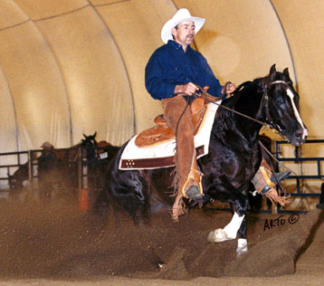 Root Beer Boots & Locke Duce - Blackland Ranch Reining Event